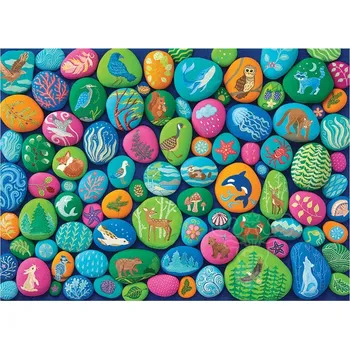 Puzzle Cobble Hill Puzzle 1000 dílků Kanadské kameny (Severozápad)