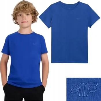 Chlapecké tričko 4F CHLAPECKÉ TRIČKO JEDNOBAREVNÉ TTSHM2399 122