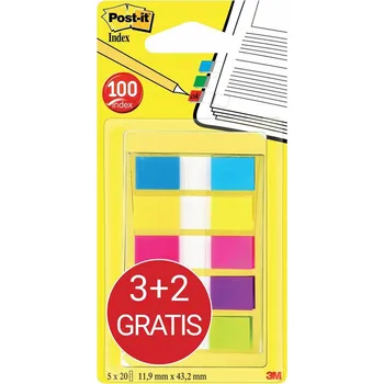 Samolepící bloček Plastové indexové záložky Post-it