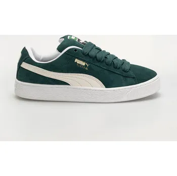 Pánská obuv Puma Suede XL (dark myrtle/warm white) 46, zelená