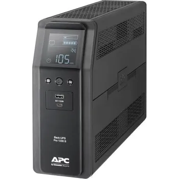 Záložní zdroj APC Back-UPS Pro BR 1200VA, Sinewave, 8 Outlets, AVR, LCD interface (720W)
