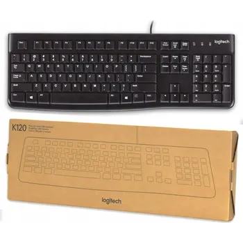 Klávesnice Klávesnice Logitech K120 drátová USB 1,5 m černá