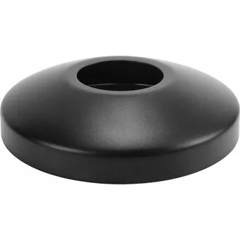 Vodovodní baterie ROZETA NÍZKÁ fi 32 PRO BATERIE ČERNÁ MATNÁ 90MM OCELOVÁ