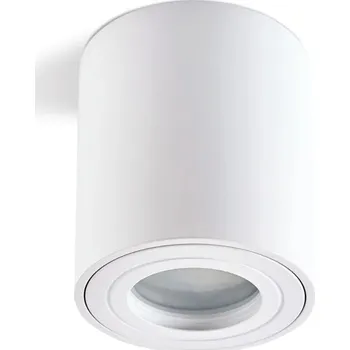 Stropní bodové svítidlo nástěnný do koupelny bílé kulaté stropní svítidlo IP44 GU10 35W Aquarius Kobi