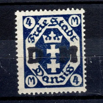 Sběratelství Známka Danzig, Mi.D2 (SG O95)*, 10 German