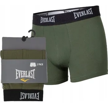 Pánské spodní prádlo EVERLAST pánské boxerky bavlněné vel. M khaki