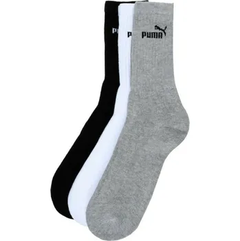 Puma Dámské Elements Crew Ponožky 3 páry Bílá 35-38 (2088833)