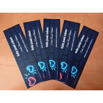 Záložka Záložka do knihy valentýnská