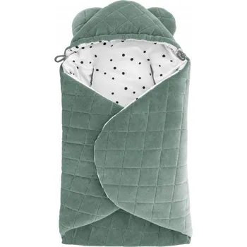 Fusak Deka/zavinovačka/fusak do autosedačky Sleepee - Royal Wrap Green