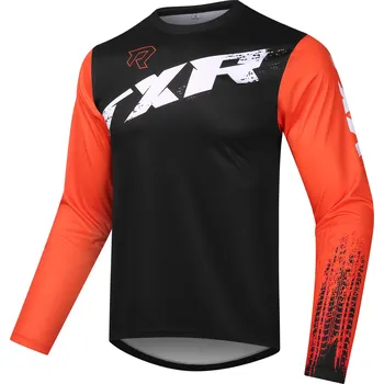 Moto dres Motokrosový dres TXR Pulse černo-oranžový Velikost: S