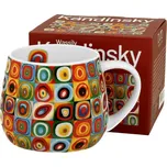 Hrnek Baňák - 430 ml Wassily Kandinsky - Čtverce se soustřednými kruhy