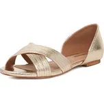 Baleríny Clara Barson WS24038-03 Zlatá 40