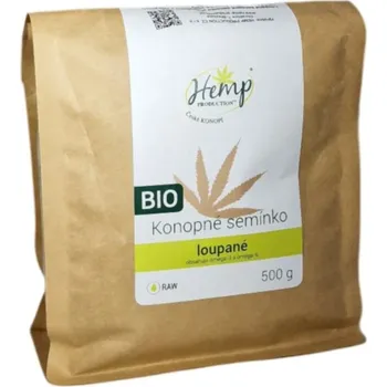 Hemp Production BIO konopné semínko loupané 500 g