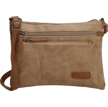 Kabelka Beagles kabelka přes rameno eko kůže hnědá