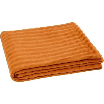 Dětská deka Today Deka s reliéfním vzorem, 130 × 180 cm, Doucelin, oranžová