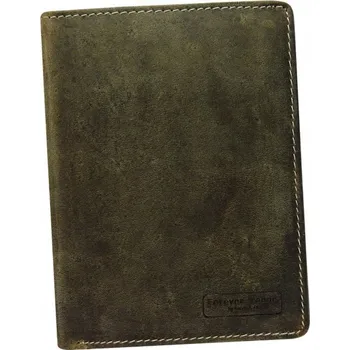 Peněženka Muž peněženka Cavaldi z pravé kůže hnědá