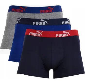Pánské oblečení B7464 3-BALENÍ PÁNSKÉ SPODNÍ PRÁDLO BOXERKY PUMA S