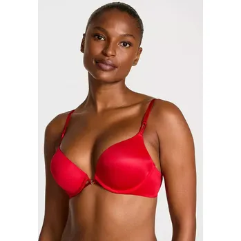 Dámská móda Victoria's Secret dámská push up podprsenka Bombshell červená 34A