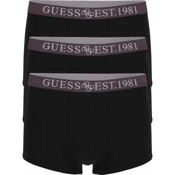 SADA PÁNSKÉ BOXERKY SLIPY 3 KUSY TROJBALENÍ 3PAK GUESS PRÁDLO XL