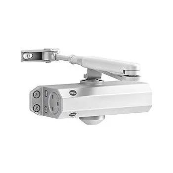 Zavírač dveří Yale DC3500 EN2/3/4 lomené ramínko bílý