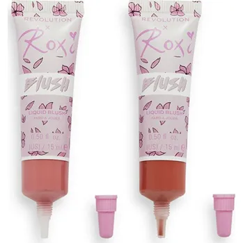 Přípravek na tvář Sada tekutých tvářenek X Roxi (Cherry Blossom&nbsp;Liquid Blush Duo) 2 x 15 ml