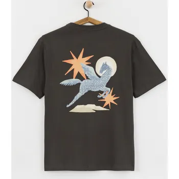 Pánské tričko RVCA Pegasus (pirate black) L, černá