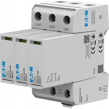 Přepěťová ochrana SPHT12-350/3-AX Svodič přepětí Typ T1+T2 25kA pro síť TN-C EP-502636