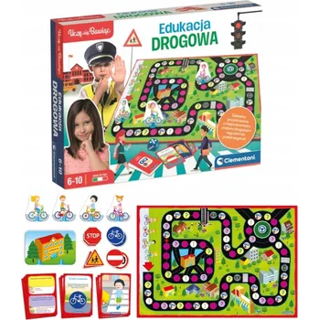 Desková hra DESKOVÉ HRY Pro Děti Desková HRA Pro 5leté Dítě Dopravní Výchova Super