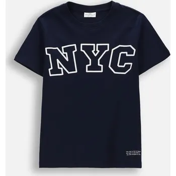 Chlapecké tričko Dětské tričko chlapecké tmavě modré velikost 164 Coccodrillo WC6