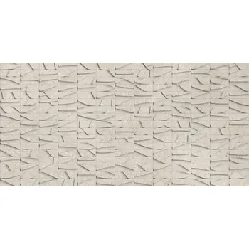 Dlažba Interiérová dlažba imitace kamene Eterea Perla dekor Relievo 61x122,2 cm