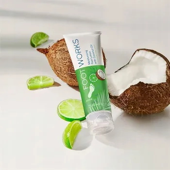 Péče o nohy Avon Foot Works kokos a limetka 75 ml balzám na nohy
