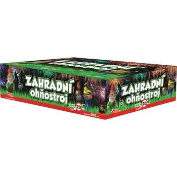 Zábavní pyrotechnika Zahradní ohňostroj 260 ran