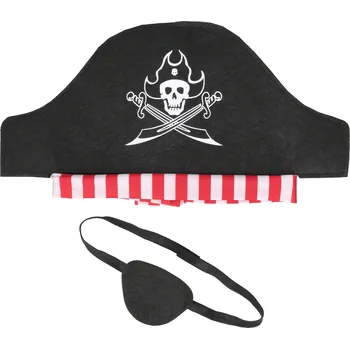 Karnevalový kostým Dětské doplňky na karneval (pirát, one size)