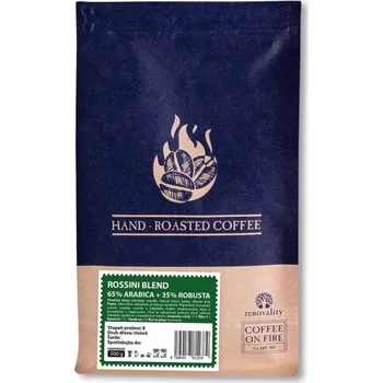 Coffee on fire ROSSINI BLEND, 65% ARABICA + 35% ROBUSTA zrnková káva 500g