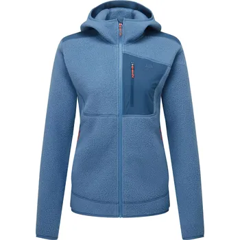 Dámská mikina Mountain Equipment Highpile Hooded Jacket Women's Barva: Stellar/Majolica, Velikost: L