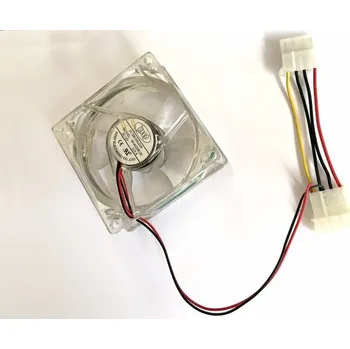 PC ventilátor EUROCASE ventilátor 80mm, 12V/0,14A, prosvětlený RGB (molex) 841451901084
