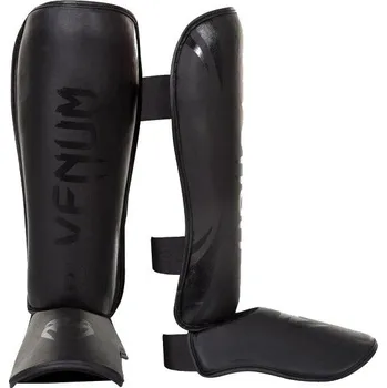 Chránič holeně pro bojový sport Venum Challenger Standup Shin Guards - Matte/Black Velikost: XL