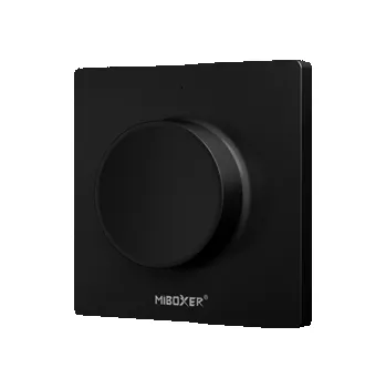 Příslušenství pro LED osvětlení Vipelectro Nástěnný RF ovladač MiBoxer K1B 12/24V 5A pro jednobarevné LED pásky, přisazený, černý