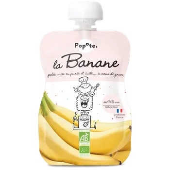 POPOTE kapsička BIO banán 120 g