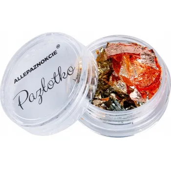 PAZŁOTKO TENKÁ FÓLIE VLOČKY NA ZDOBENÍ 3G Č. 9