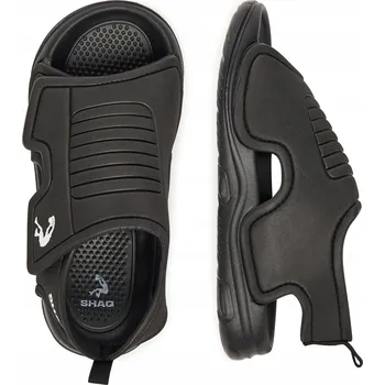 Dámská obuv Shaq chlapecké sandály černé LEA-XM-0048