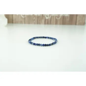 Náramek Sodalit - náramek fazetovaný 4 mm