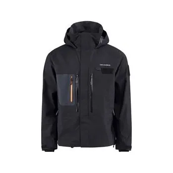 Rybářské oblečení Grundéns Bunda Portal Gore-Tex Wading Jacket Black - L