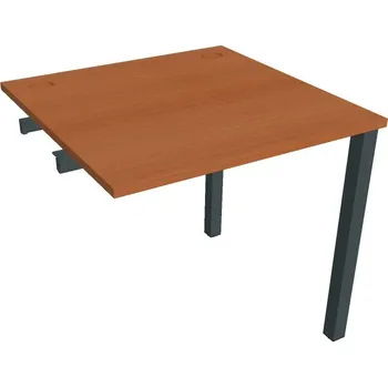 Psací stůl Stůl pracovní US 800 R řetězící rovné - TŘEŠEŇ , ČERNÁ