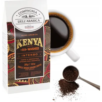 Káva Mletá káva Keňa 100% Arabica 125 g CORSINI