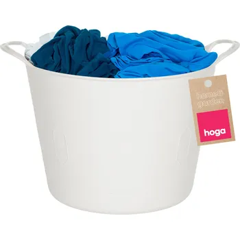 Koš na prádlo Hoga 15 l bílý