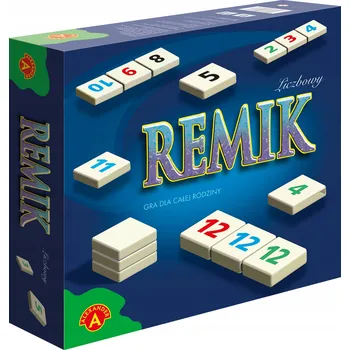 Desková hra Číselná karetní hra Rummy (Remik) Alexander