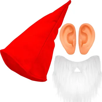 Karnevalový doplněk Widmann Sada červený trpaslík