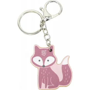 VIGA PolarB Dřevěná Přívěsek Liška Přívěsek Na Klíče