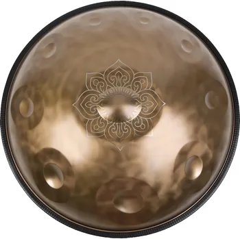 Perkuse Savita Handpan C# Mystic stainless - mandala